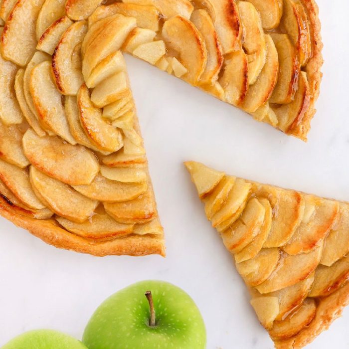 French apple tart
