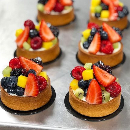 Strawberry and berry tart
