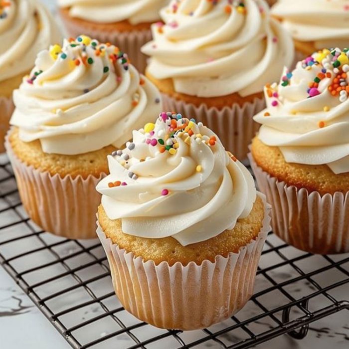 Vanilla cupcake